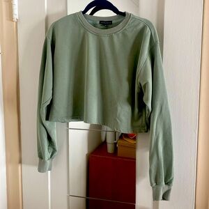 Cotton Candy LA Cropped Crewneck